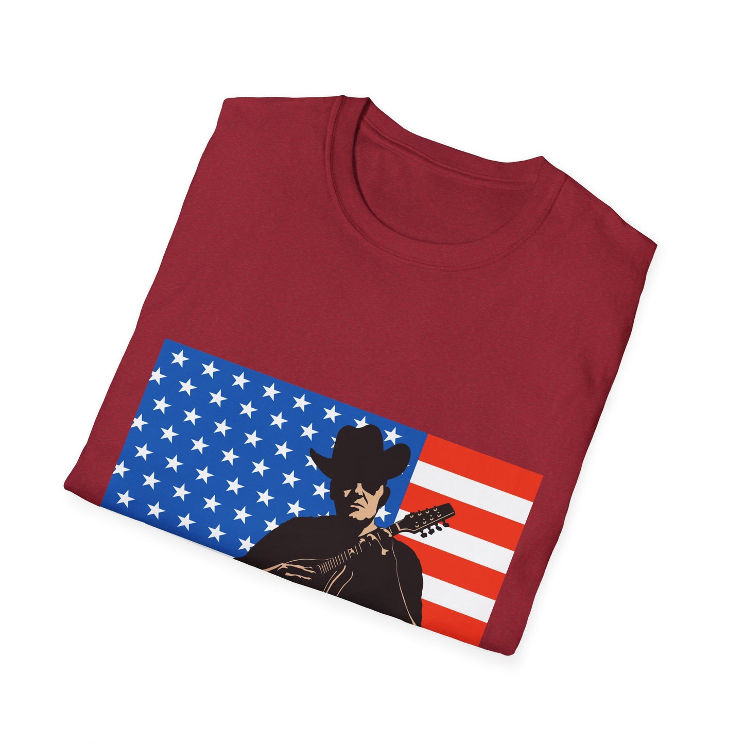 10%OFF at checkout! - Patriotic Cowboy Guitarist T-Shirt