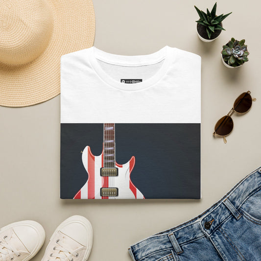 10% Off at checkout - American Flag Electric Guitar T-Shirt — Patriotic Rock Tee