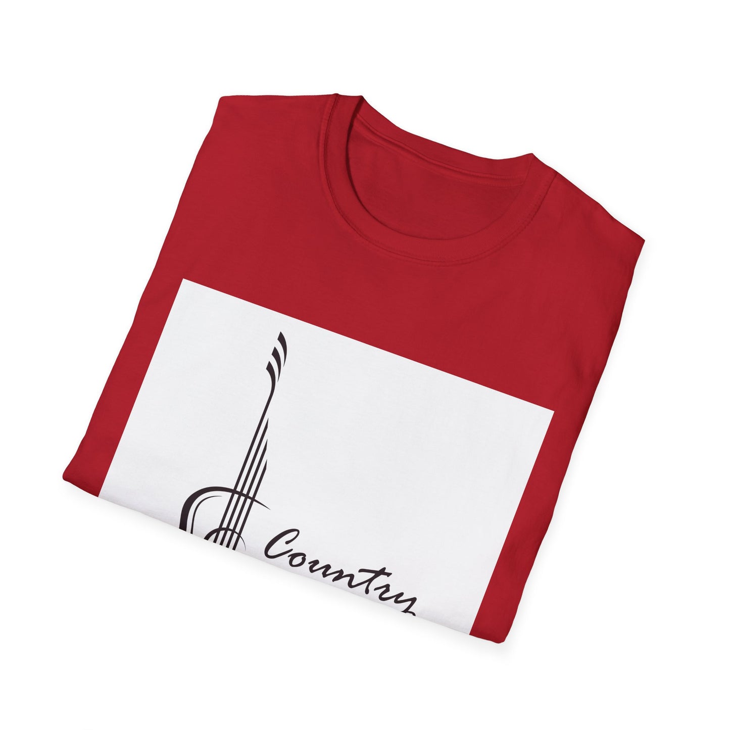 10%OFF at checkout! - Country Music Guitar Tee — Acoustic Guitar & Cowboy Hat Graphic Shirt