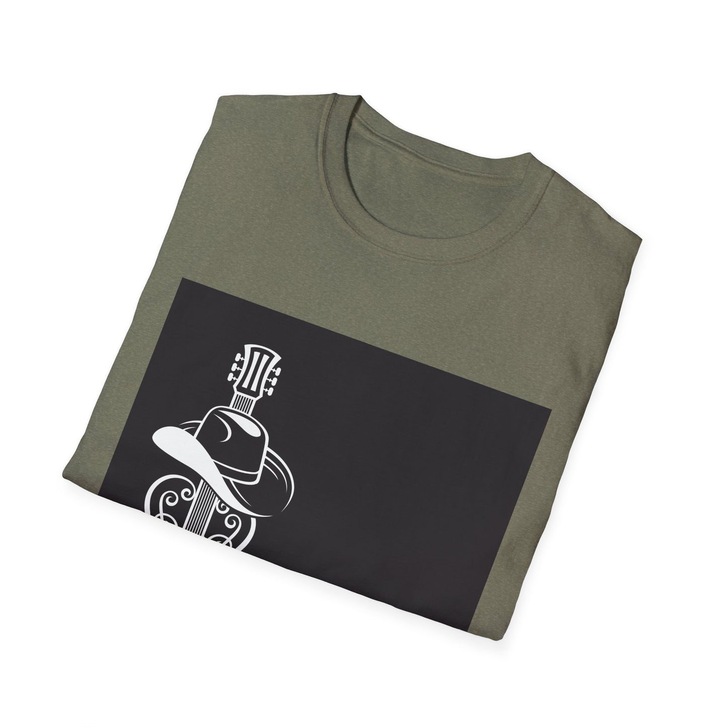 10%OFF at checkout! - Country Music Guitar Tee — "Country Music" Graphic T-Shirt with Cowboy Hat Design