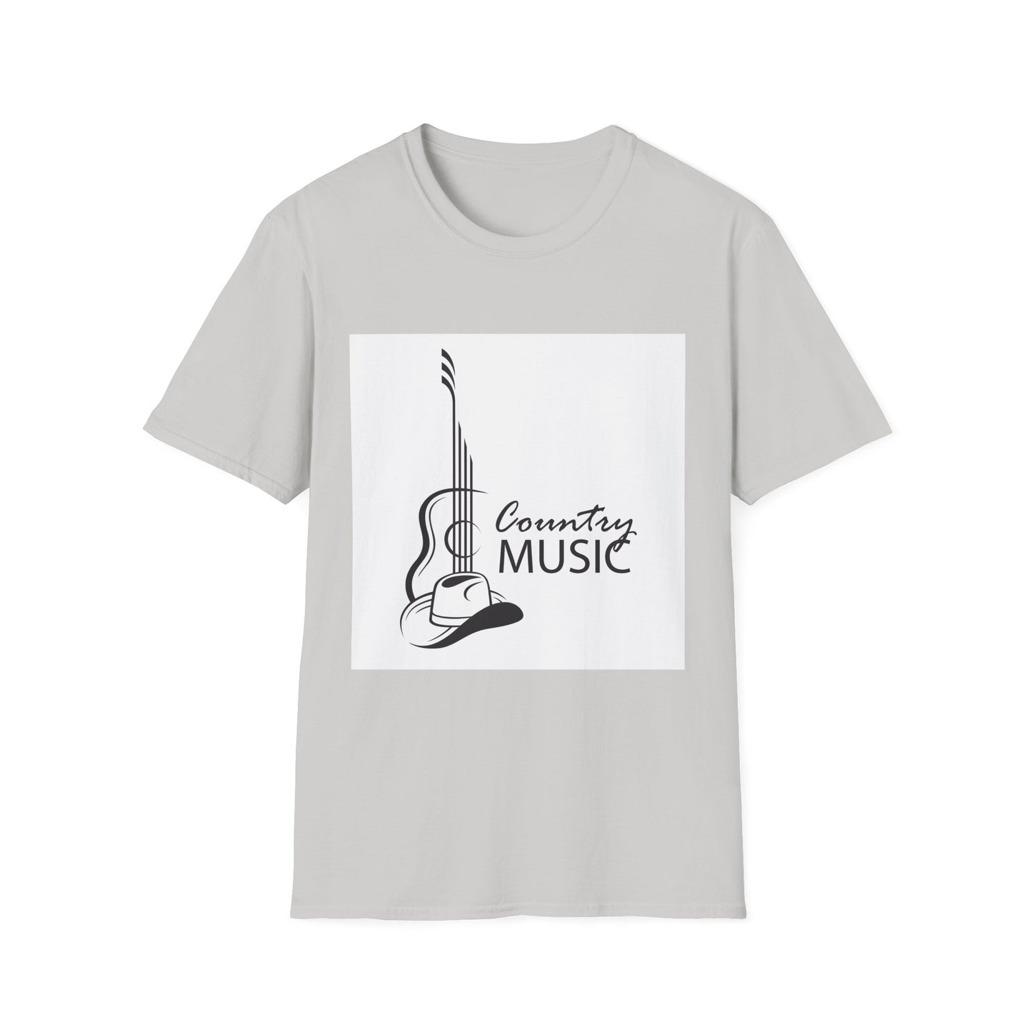 10%OFF at checkout! - Country Music Guitar Tee — Acoustic Guitar & Cowboy Hat Graphic Shirt