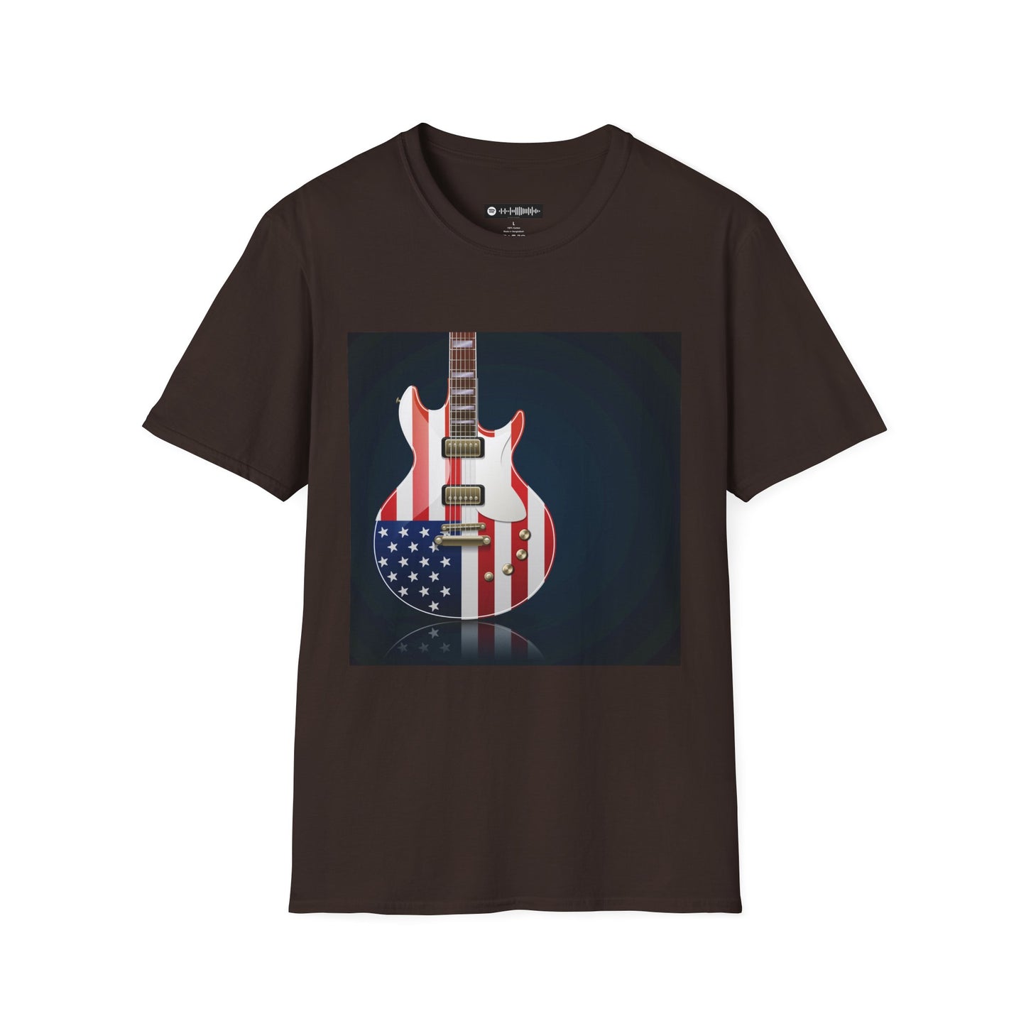 10% Off at checkout - American Flag Electric Guitar T-Shirt — Patriotic Rock Tee