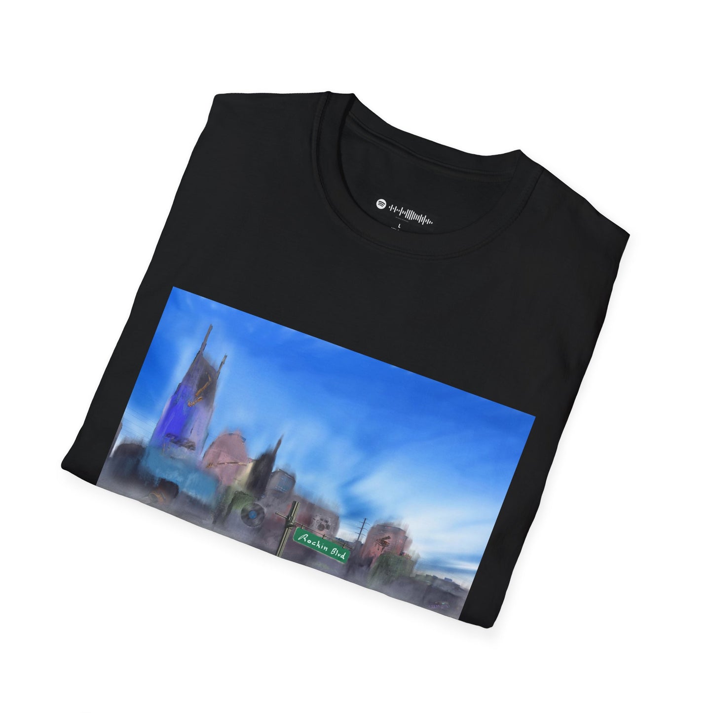 118 Rockin Boulevard T-Shirt — Dreamy Urban Landscape Tee