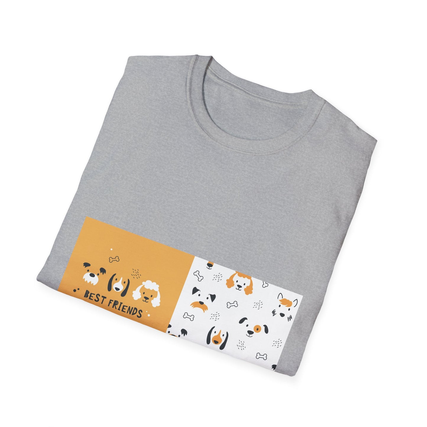 10%OFF at checkout! - Dog Best Friends T-Shirt — Cute Corgi & Puppy Pattern Tee