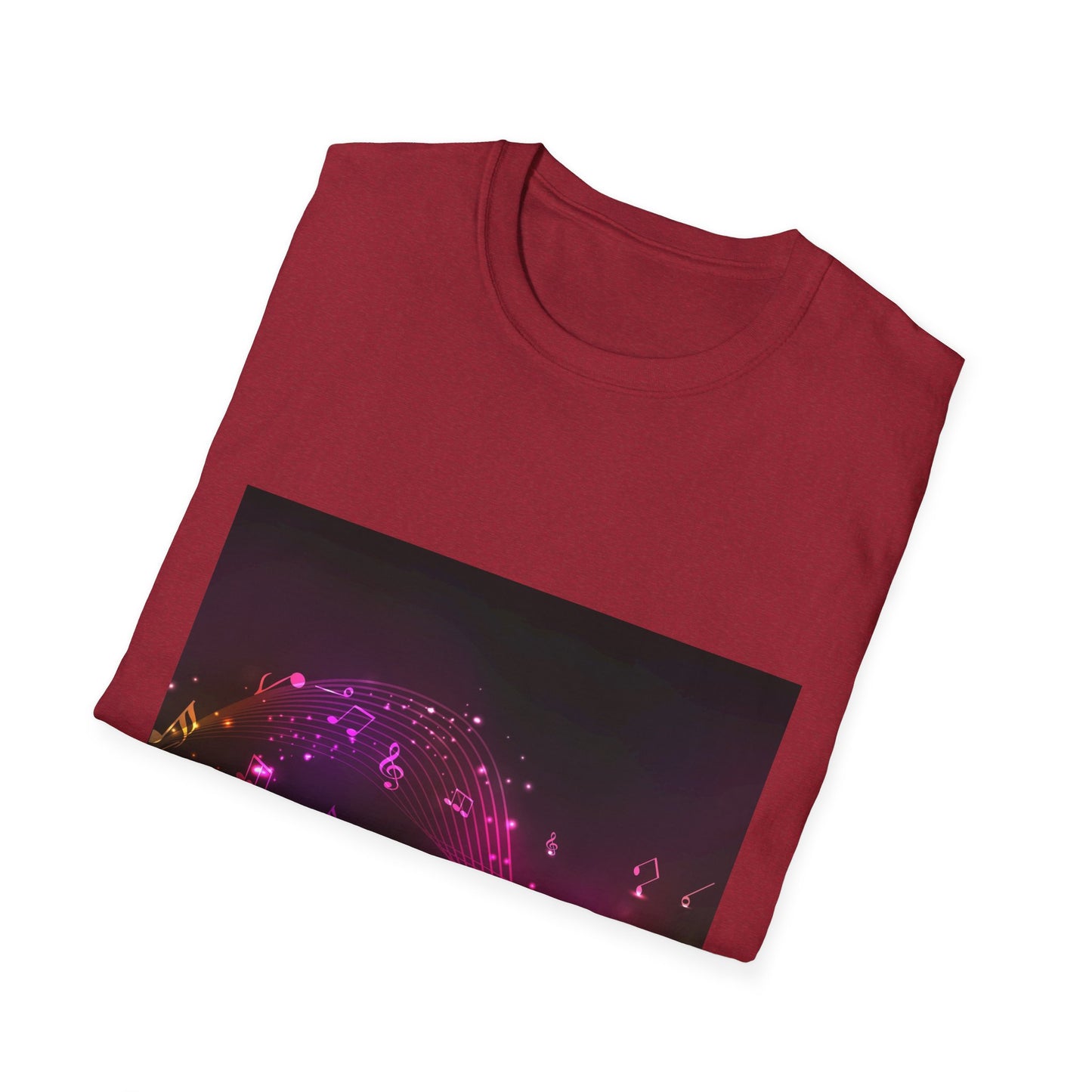 10%OFF at checkout! - Galaxy Wave T‑Shirt — Neon Pink Cosmic Landscape Tee