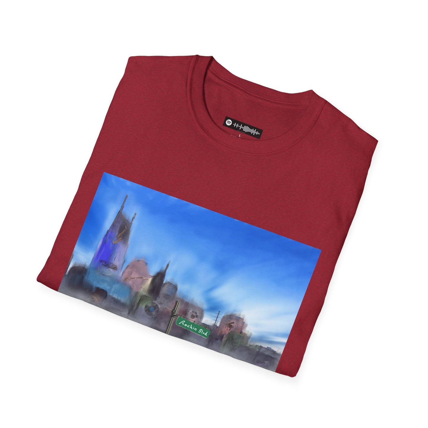 118 Rockin Boulevard T-Shirt — Dreamy Urban Landscape Tee
