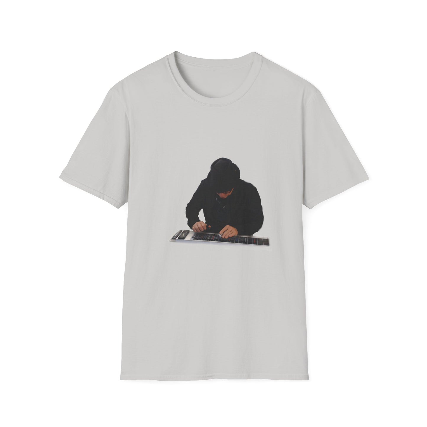 10%OFF at checkout! - Steel Guitar Silhouette T-Shirt — Musician Playing Steel Guitar Tee