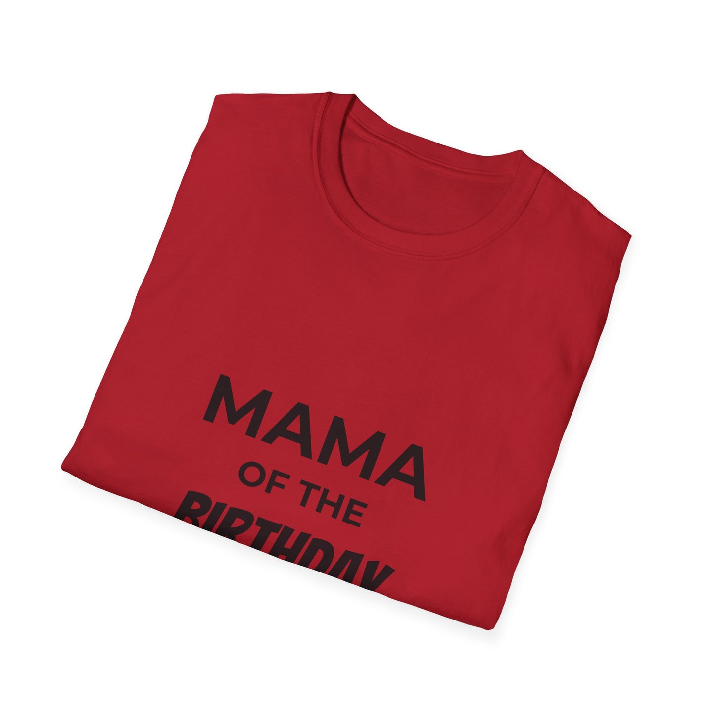 10%OFF at checkout! - Mama of the Birthday Dude T-Shirt — Mom Birthday Party Tee