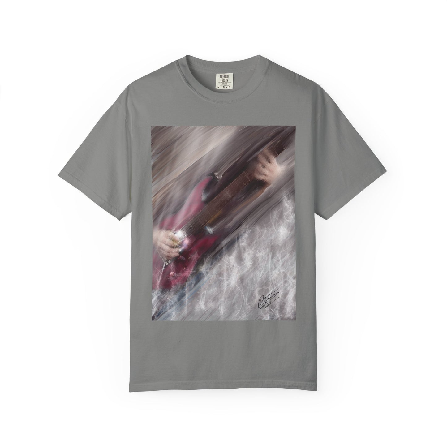 10%OFF at checkout! - Electric Motion Guitar T-Shirt, Red