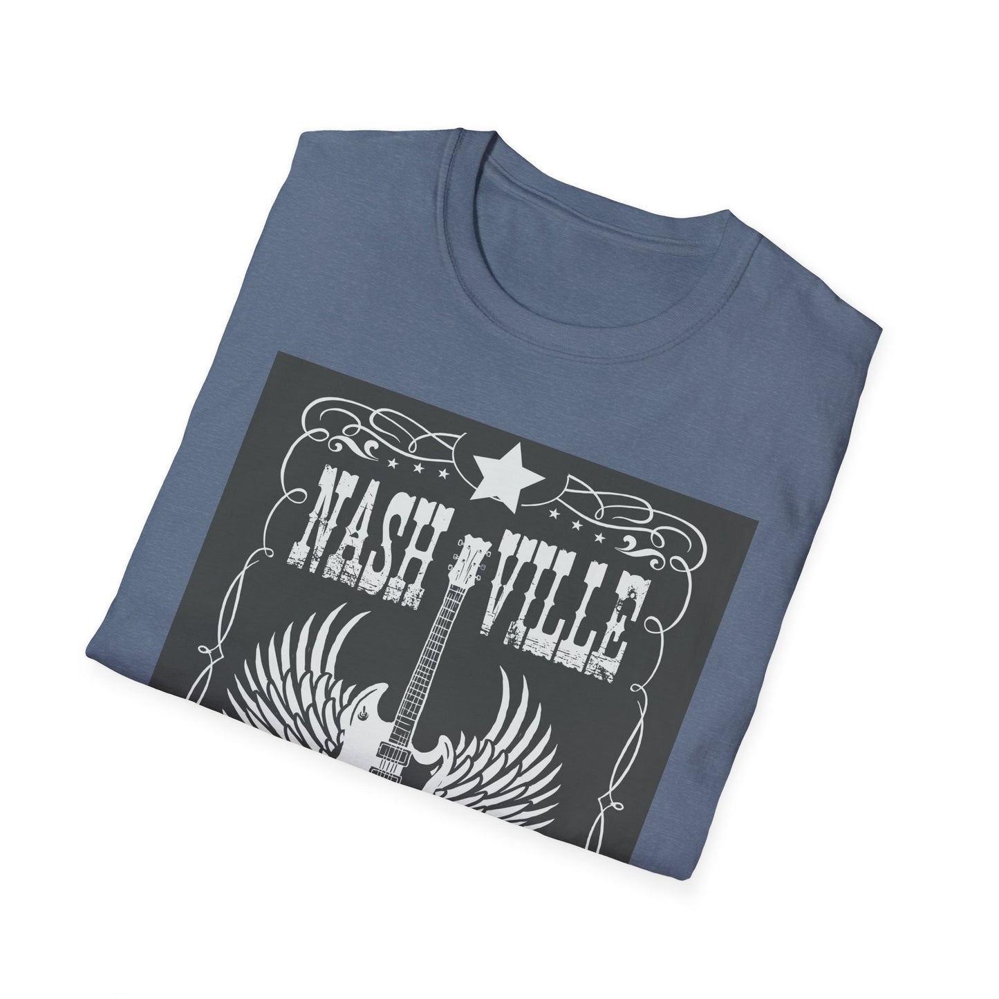 10%OFF at checkout! - Nashville Tennessee Guitar Wings T-Shirt