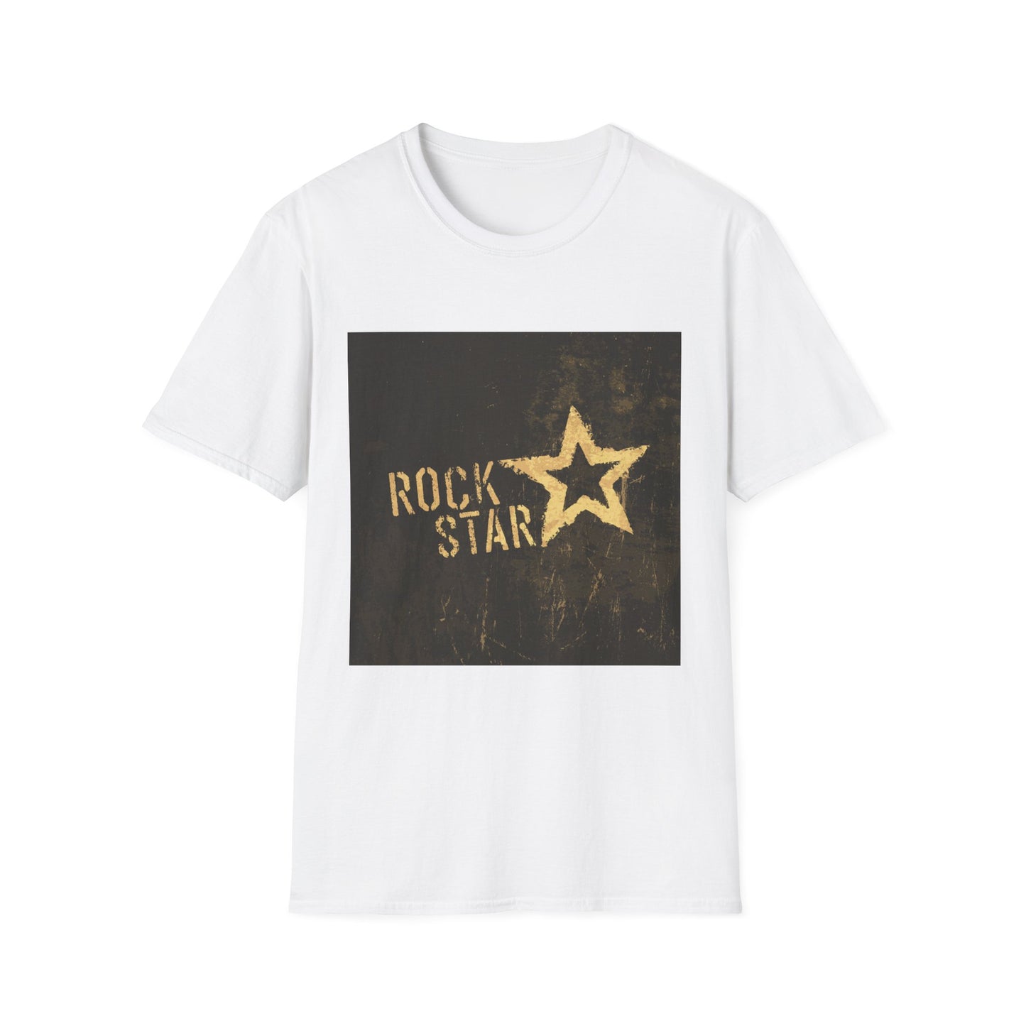 10%OFF at checkout! - Rock Star T-Shirt — Vintage Grunge Star Graphic Tee