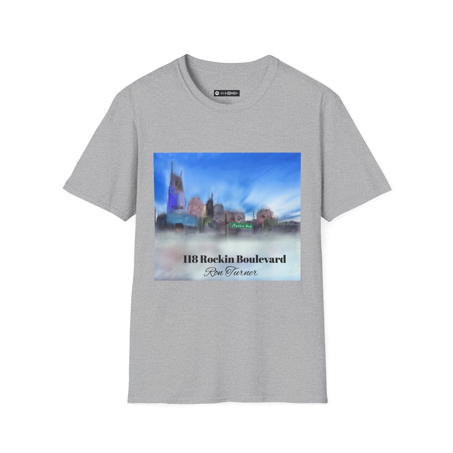 118 Rockin Boulevard T-Shirt — Dreamy Urban Landscape Tee