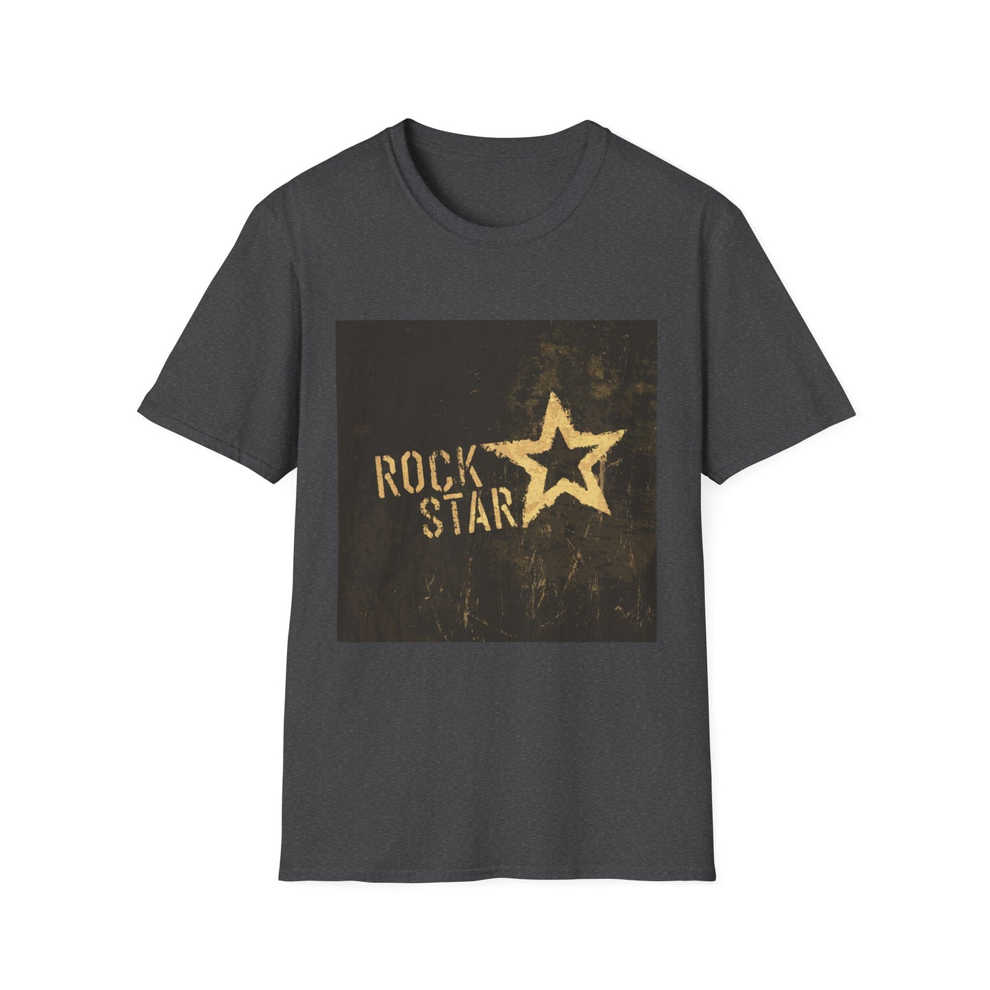 10%OFF at checkout! - Rock Star T-Shirt — Vintage Grunge Star Graphic Tee