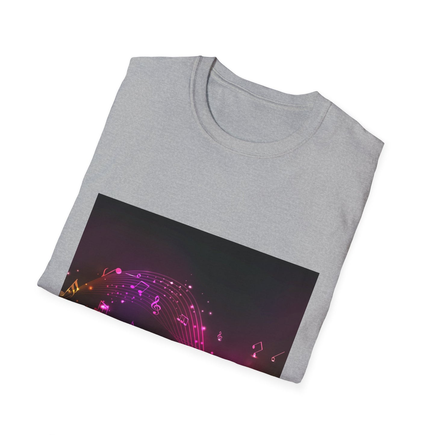 10%OFF at checkout! - Galaxy Wave T‑Shirt — Neon Pink Cosmic Landscape Tee
