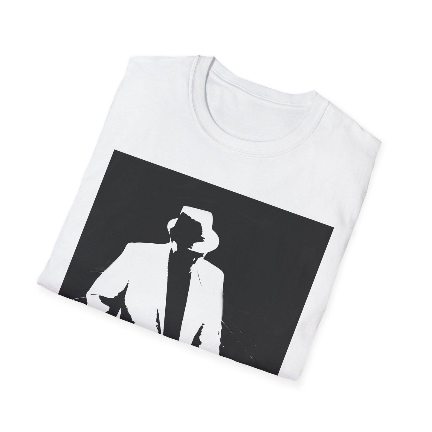 10%OFF at checkout! - Slide Guitarist Ron Turner Blues Artist Silhouette T-Shirt — Vintage Band Music Tee