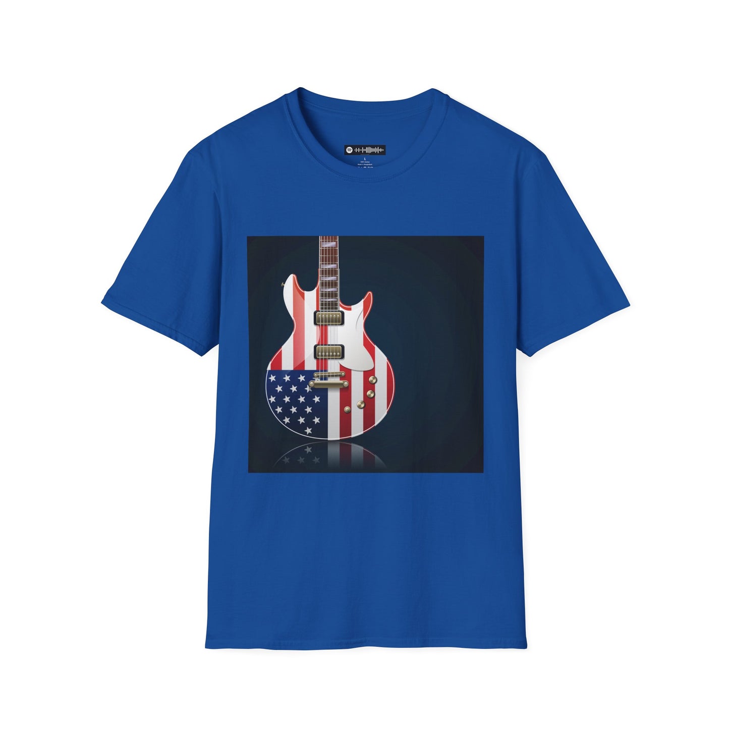 10% Off at checkout - American Flag Electric Guitar T-Shirt — Patriotic Rock Tee