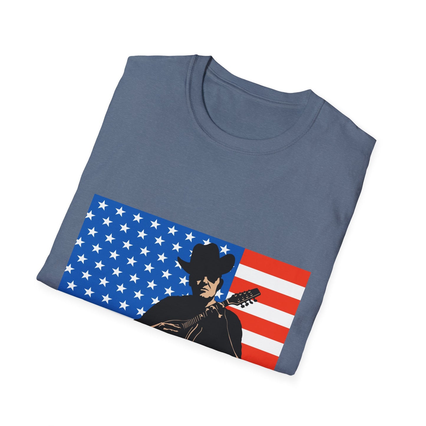 10%OFF at checkout! - Patriotic Cowboy Guitarist T-Shirt