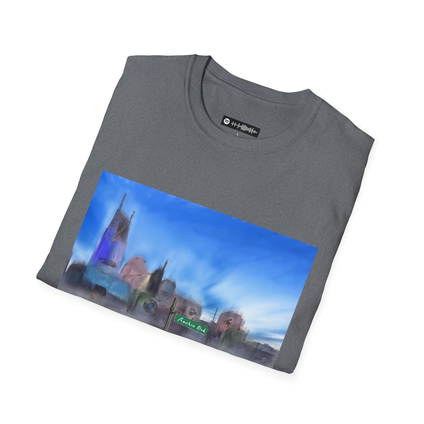 118 Rockin Boulevard T-Shirt — Dreamy Urban Landscape Tee