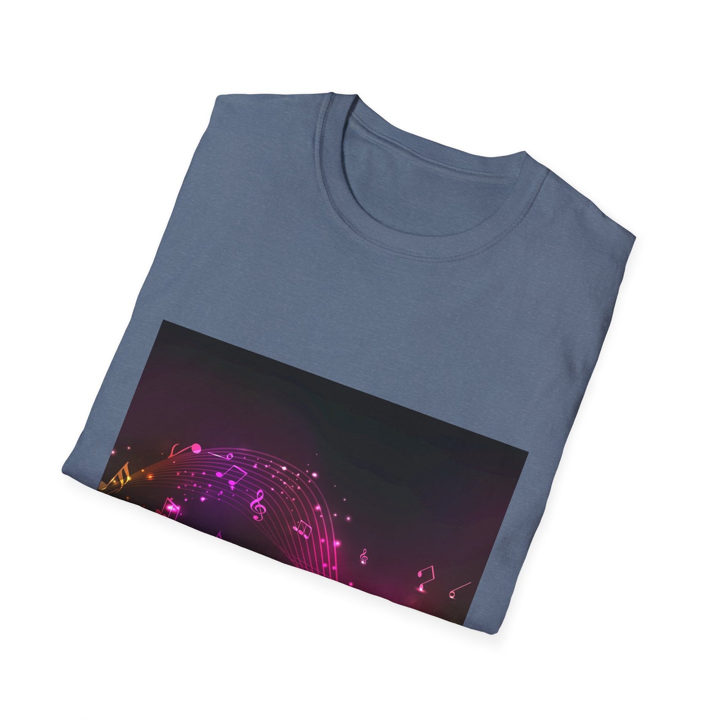 10%OFF at checkout! - Galaxy Wave T‑Shirt — Neon Pink Cosmic Landscape Tee