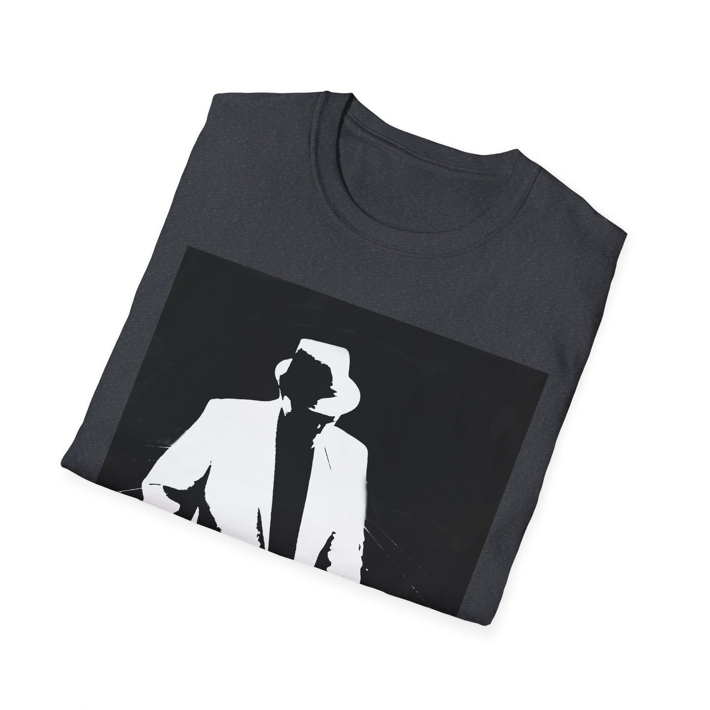 10%OFF at checkout! - Slide Guitarist Ron Turner Blues Artist Silhouette T-Shirt — Vintage Band Music Tee
