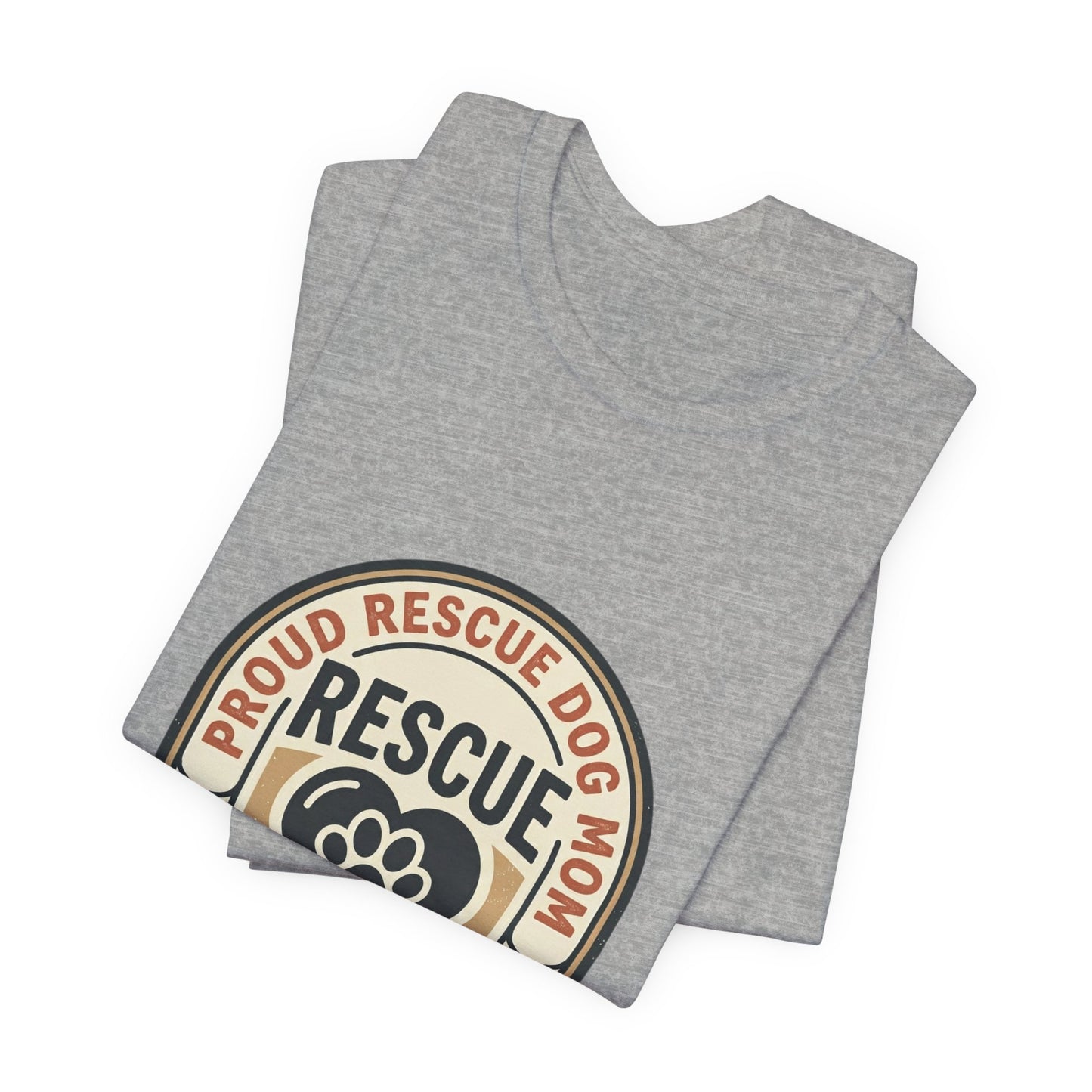 10%OFF at checkout! - Rescue Dog Mom Tee | Rescue Pride, Fur Baby Shirt