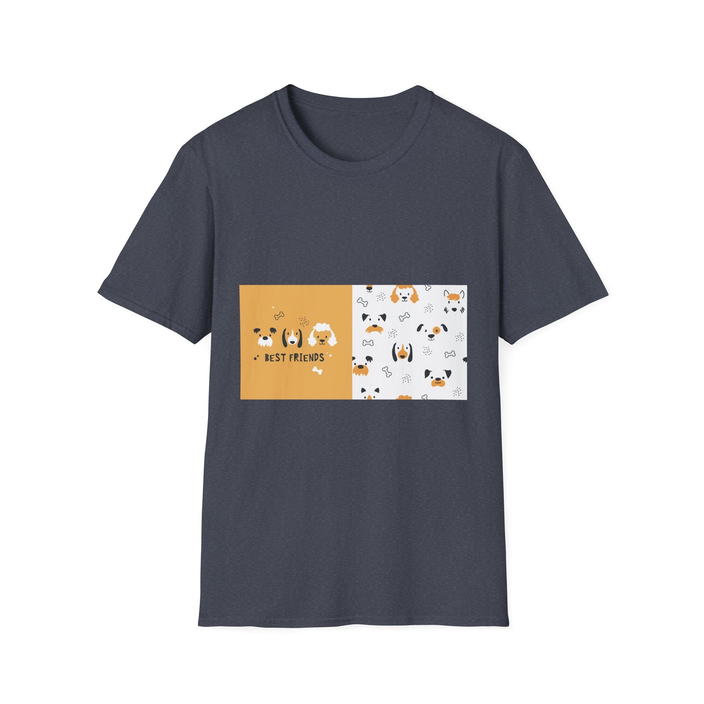 10%OFF at checkout! - Dog Best Friends T-Shirt — Cute Corgi & Puppy Pattern Tee