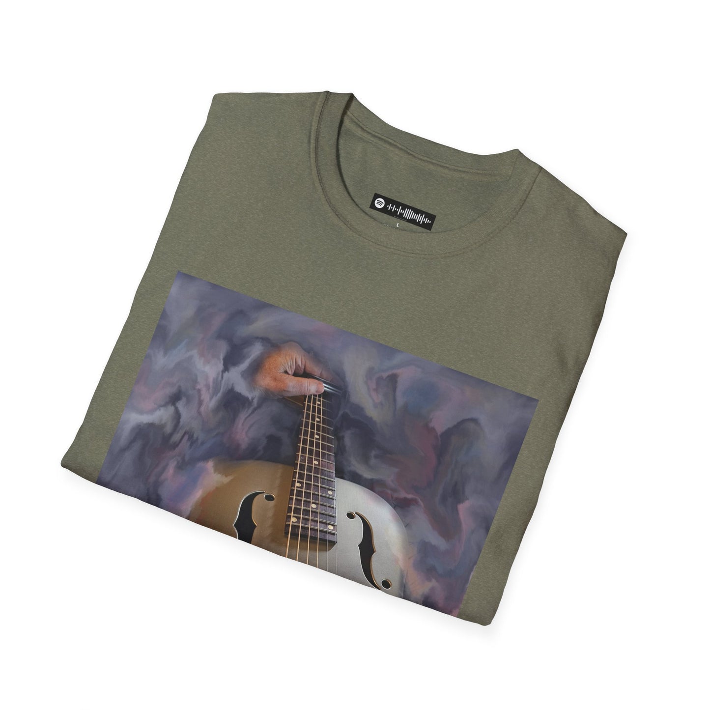 Bluesville Funk T-Shirt — Vintage Resonator Art Tee for Musicians & Music Lovers
