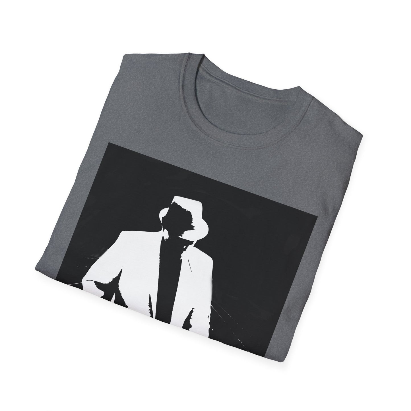 10%OFF at checkout! - Slide Guitarist Ron Turner Blues Artist Silhouette T-Shirt — Vintage Band Music Tee