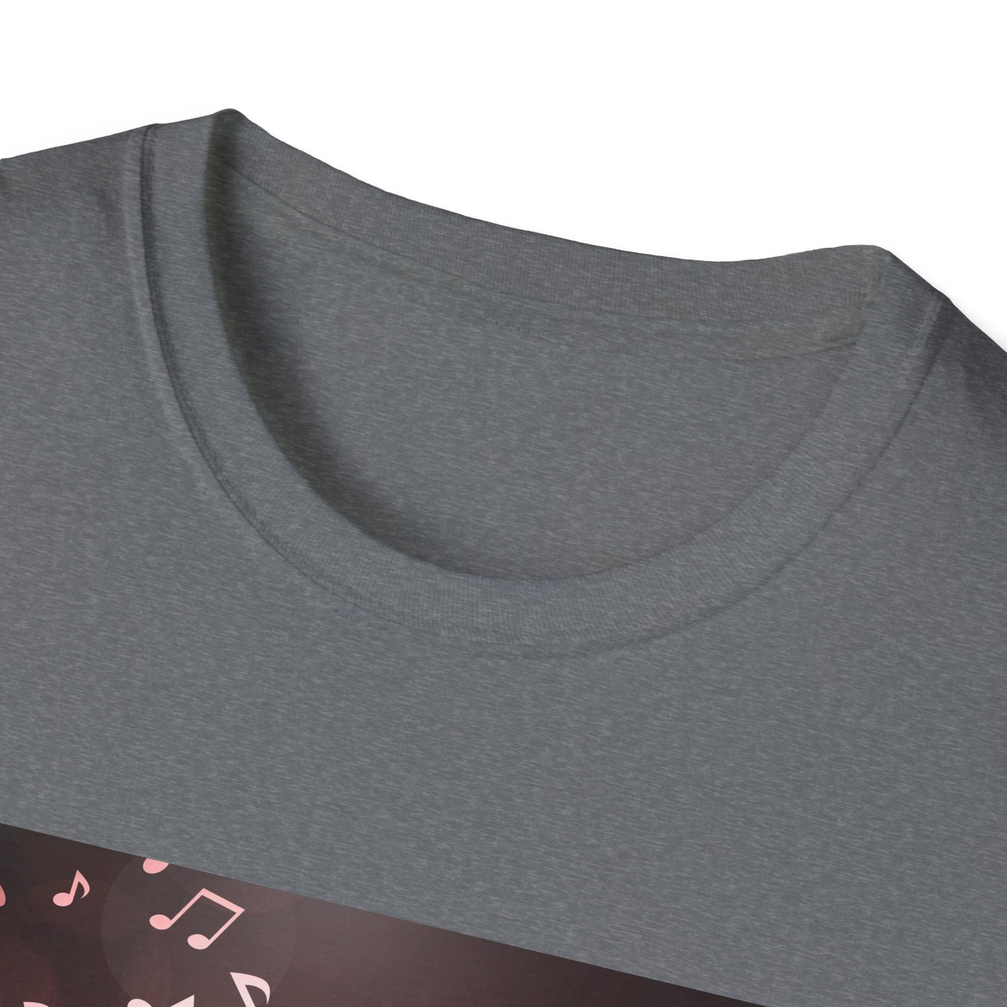 10%OFF at checkout! - Guitar Melody T-Shirt — Acoustic Guitar with Musical Notes Graphic