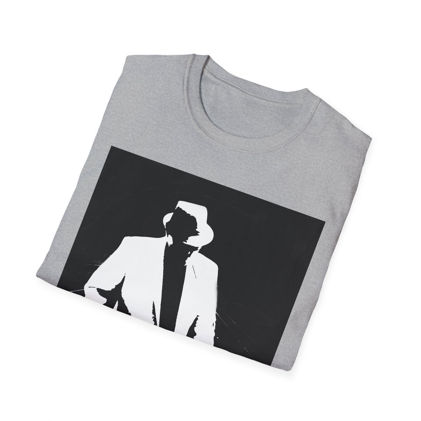 10%OFF at checkout! - Slide Guitarist Ron Turner Blues Artist Silhouette T-Shirt — Vintage Band Music Tee