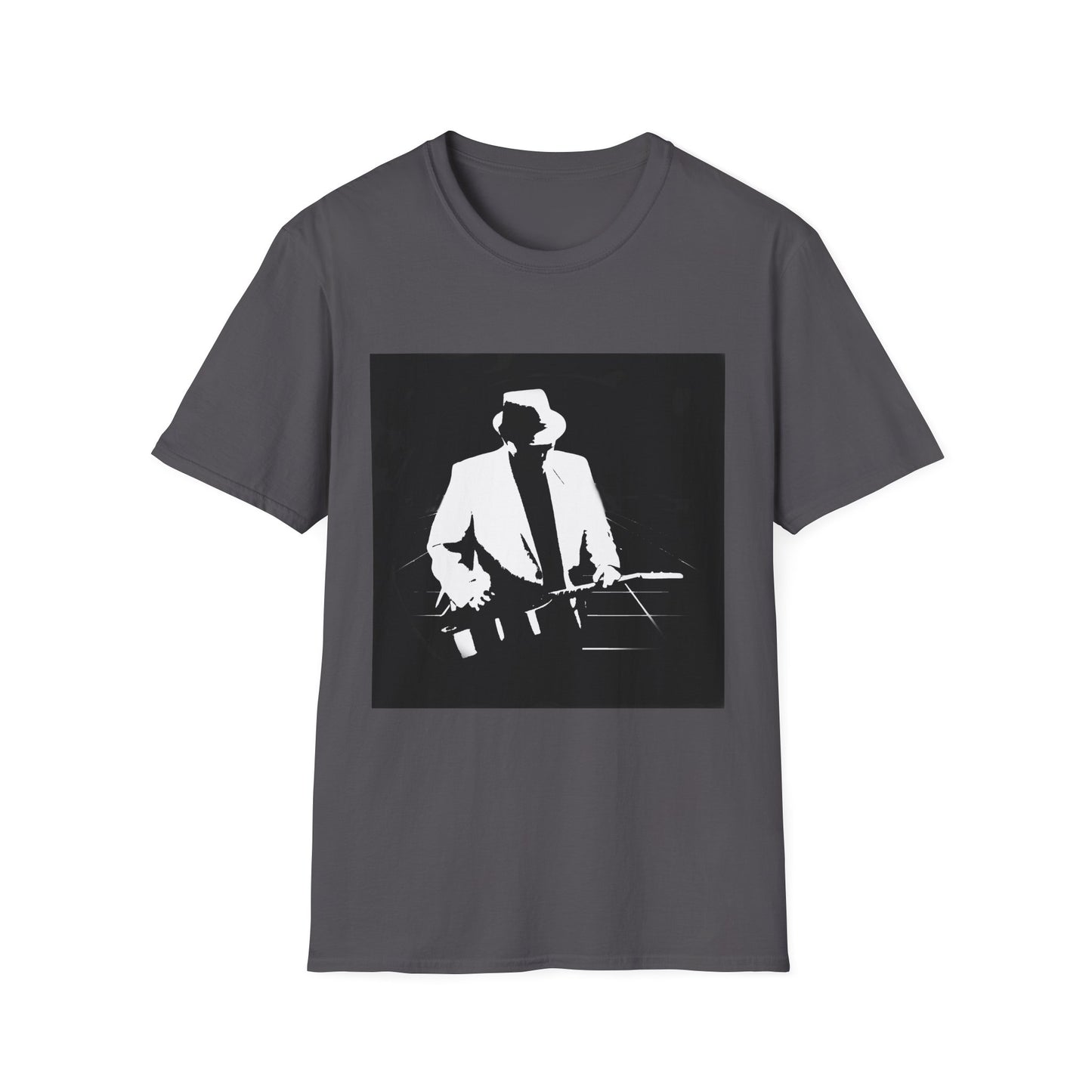 10%OFF at checkout! - Guitarist Silhouette T-Shirt — Vintage Band Music Tee