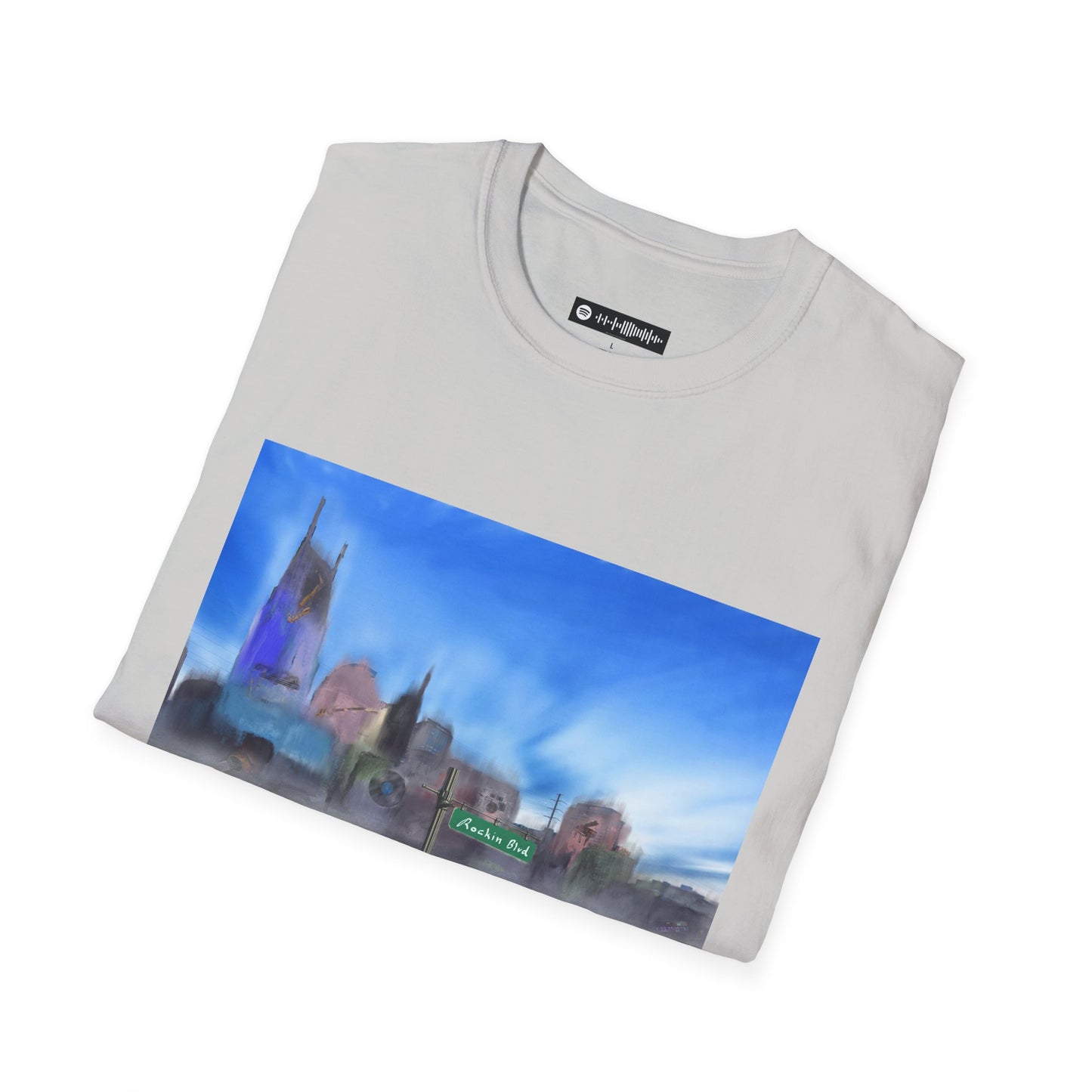 118 Rockin Boulevard T-Shirt — Dreamy Urban Landscape Tee