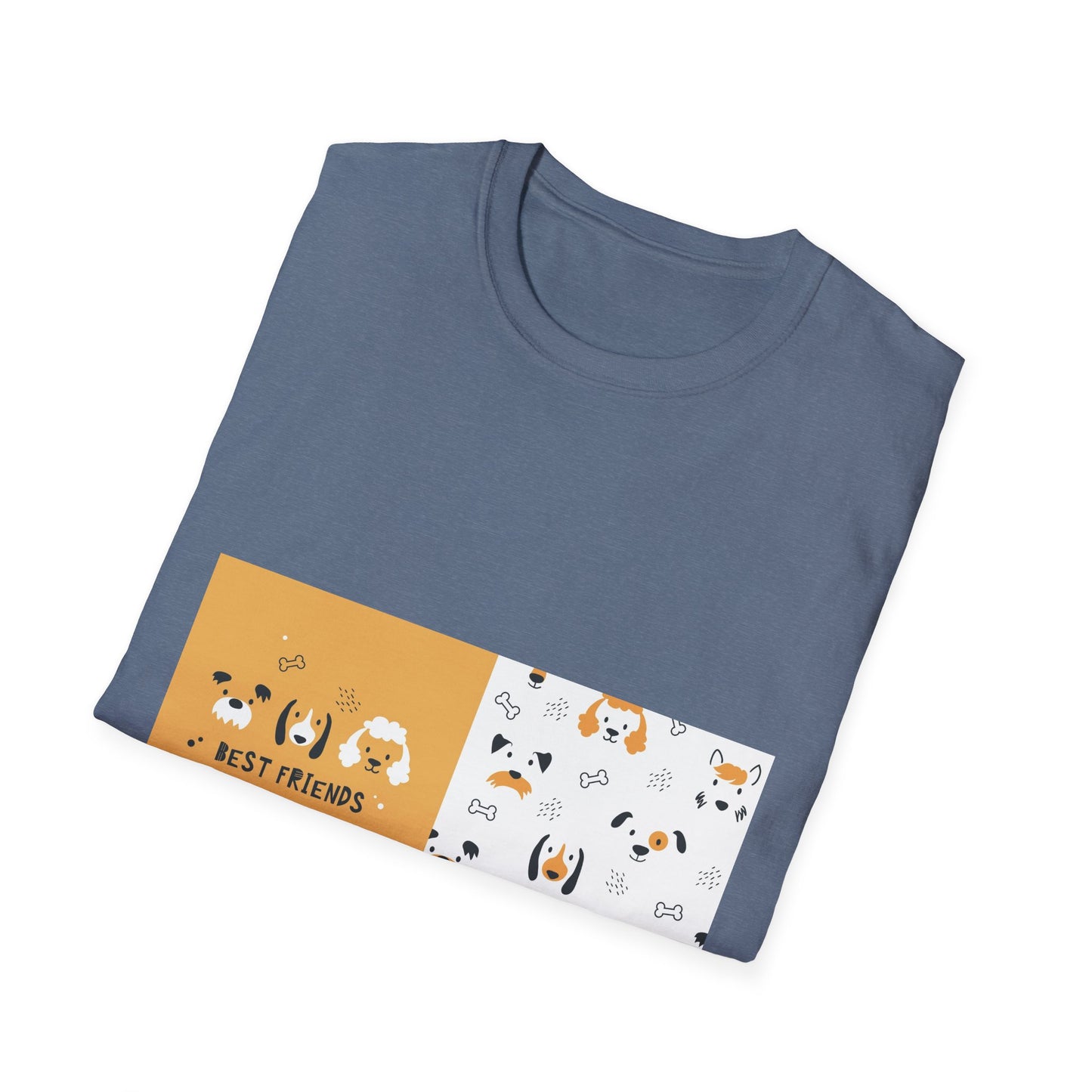 10%OFF at checkout! - Dog Best Friends T-Shirt — Cute Corgi & Puppy Pattern Tee