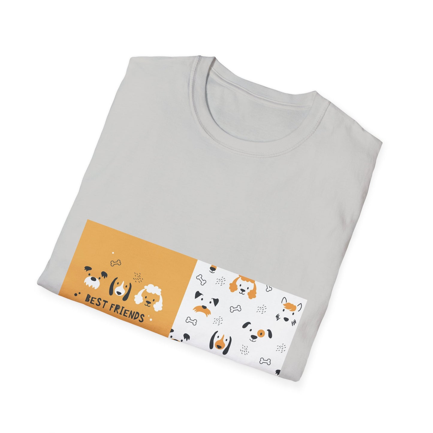 10%OFF at checkout! - Dog Best Friends T-Shirt — Cute Corgi & Puppy Pattern Tee