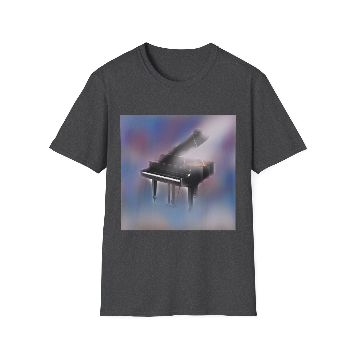 10%OFF at checkout! - Grand Piano Art T-Shirt — Dreamy Vintage Piano Graphic Tee