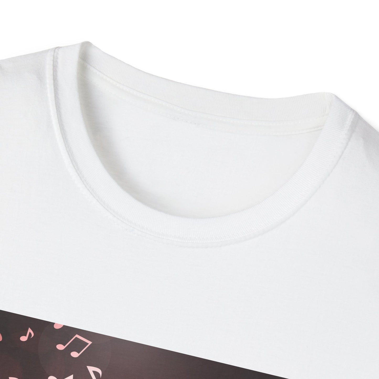 10%OFF at checkout! - Guitar Melody T-Shirt — Acoustic Guitar with Musical Notes Graphic