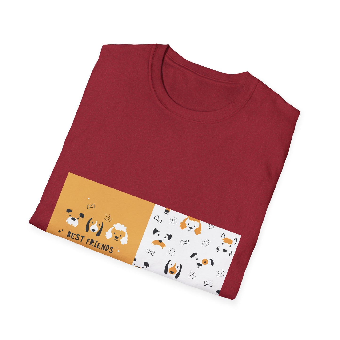 10%OFF at checkout! - Dog Best Friends T-Shirt — Cute Corgi & Puppy Pattern Tee