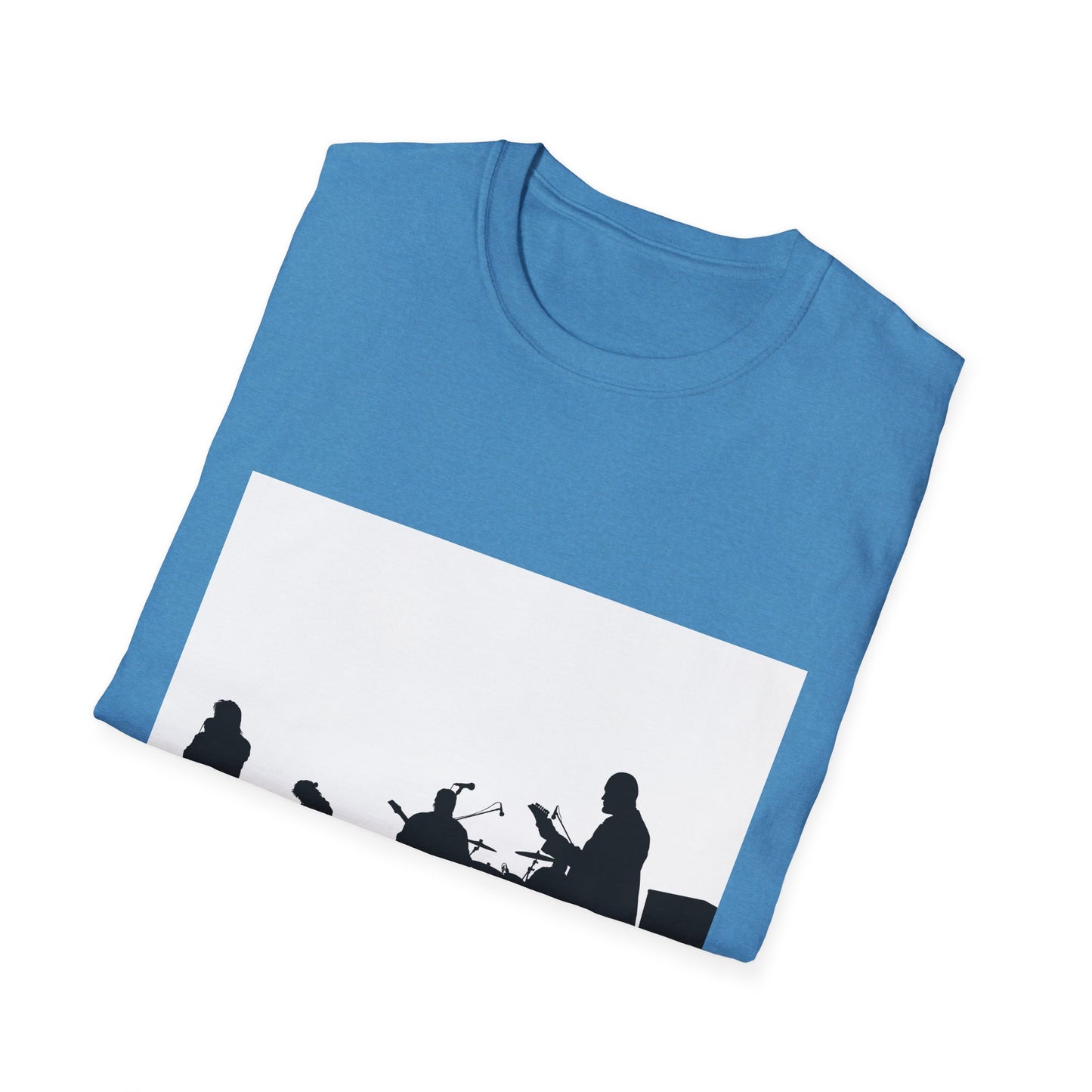 Band Silhouette T-Shirt — Live Music Stage Graphic Tee