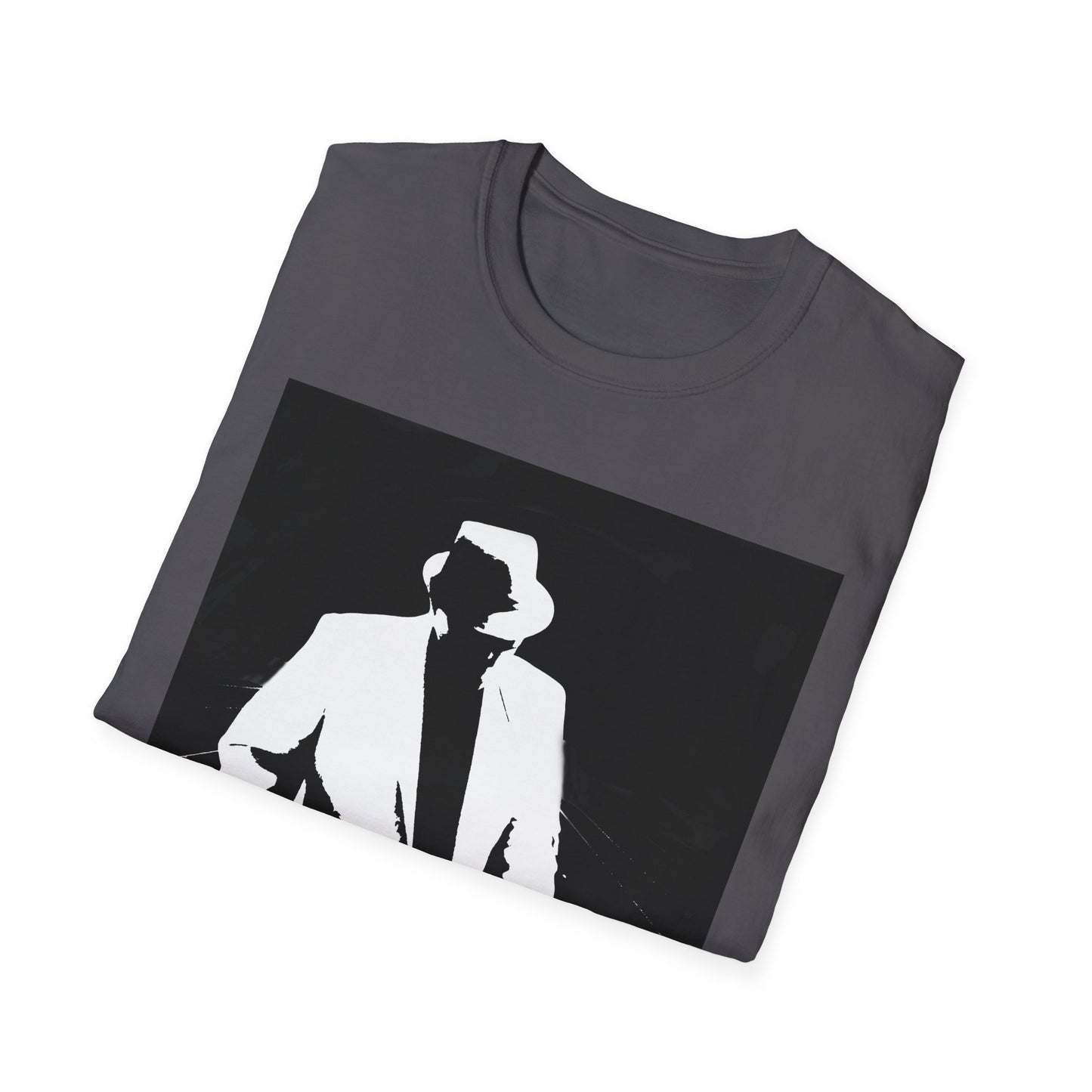 10%OFF at checkout! - Slide Guitarist Ron Turner Blues Artist Silhouette T-Shirt — Vintage Band Music Tee