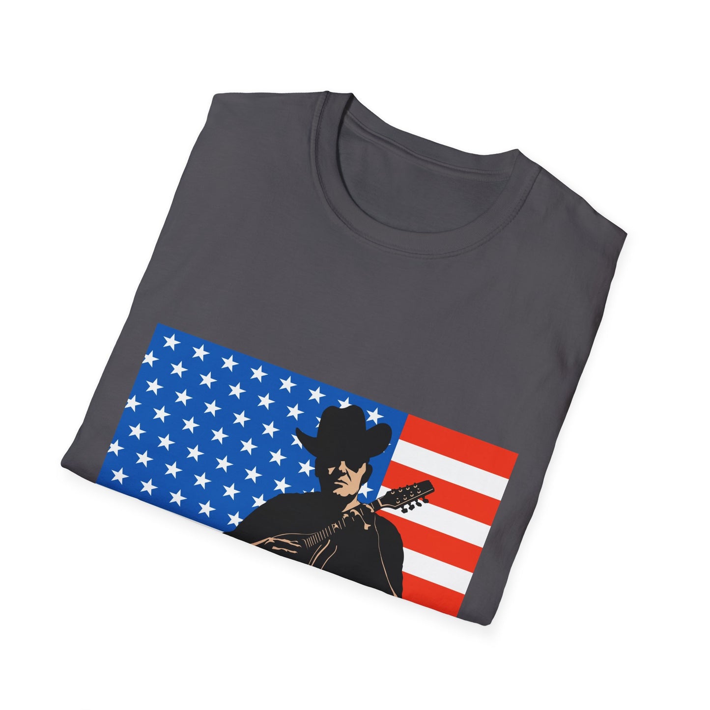 10%OFF at checkout! - Patriotic Cowboy Guitarist T-Shirt