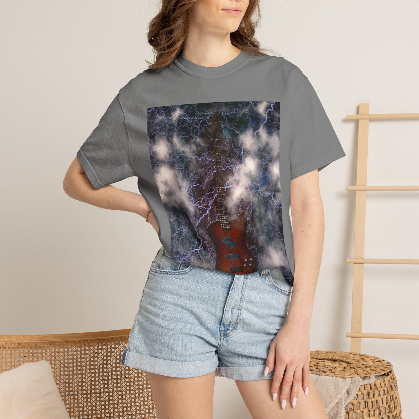 10%OFF at checkout! - Electric Guitar Lightning T-Shirt