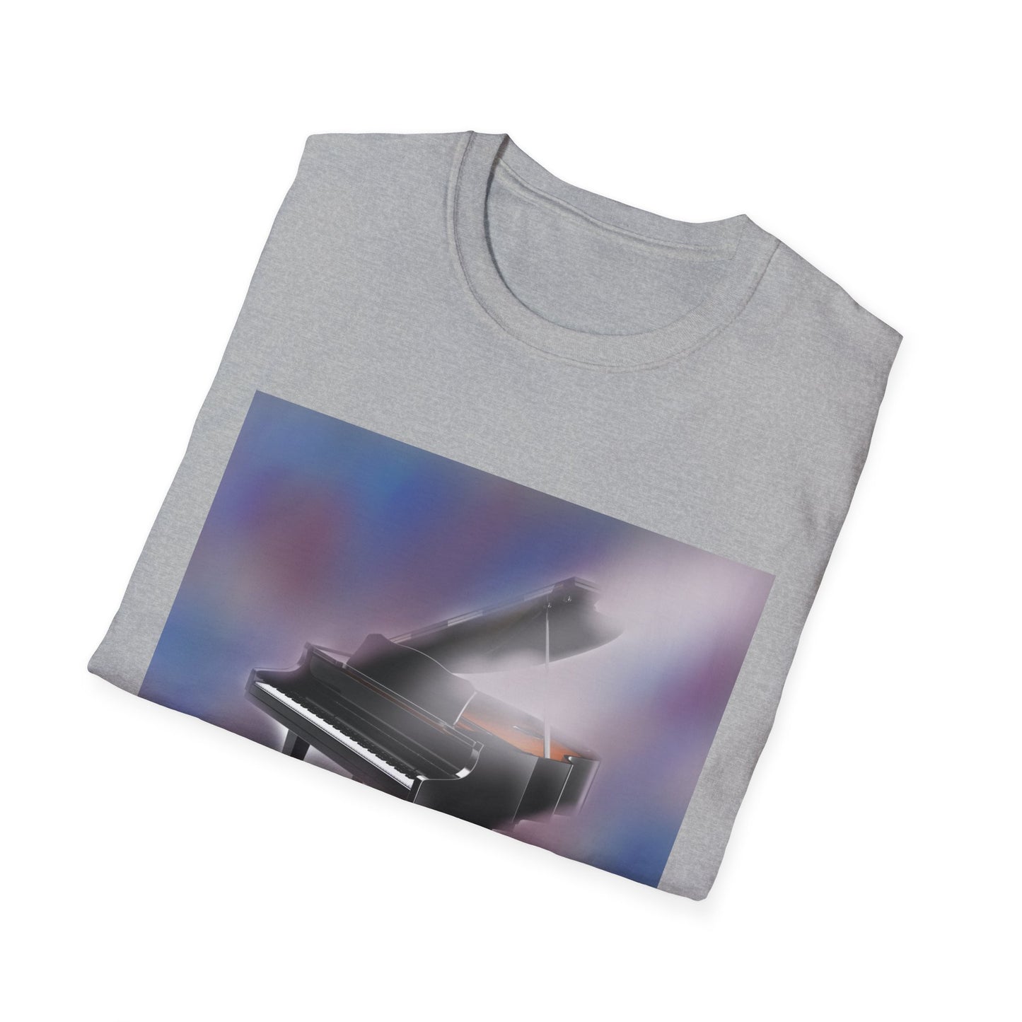 10%OFF at checkout! - Grand Piano Art T-Shirt — Dreamy Vintage Piano Graphic Tee
