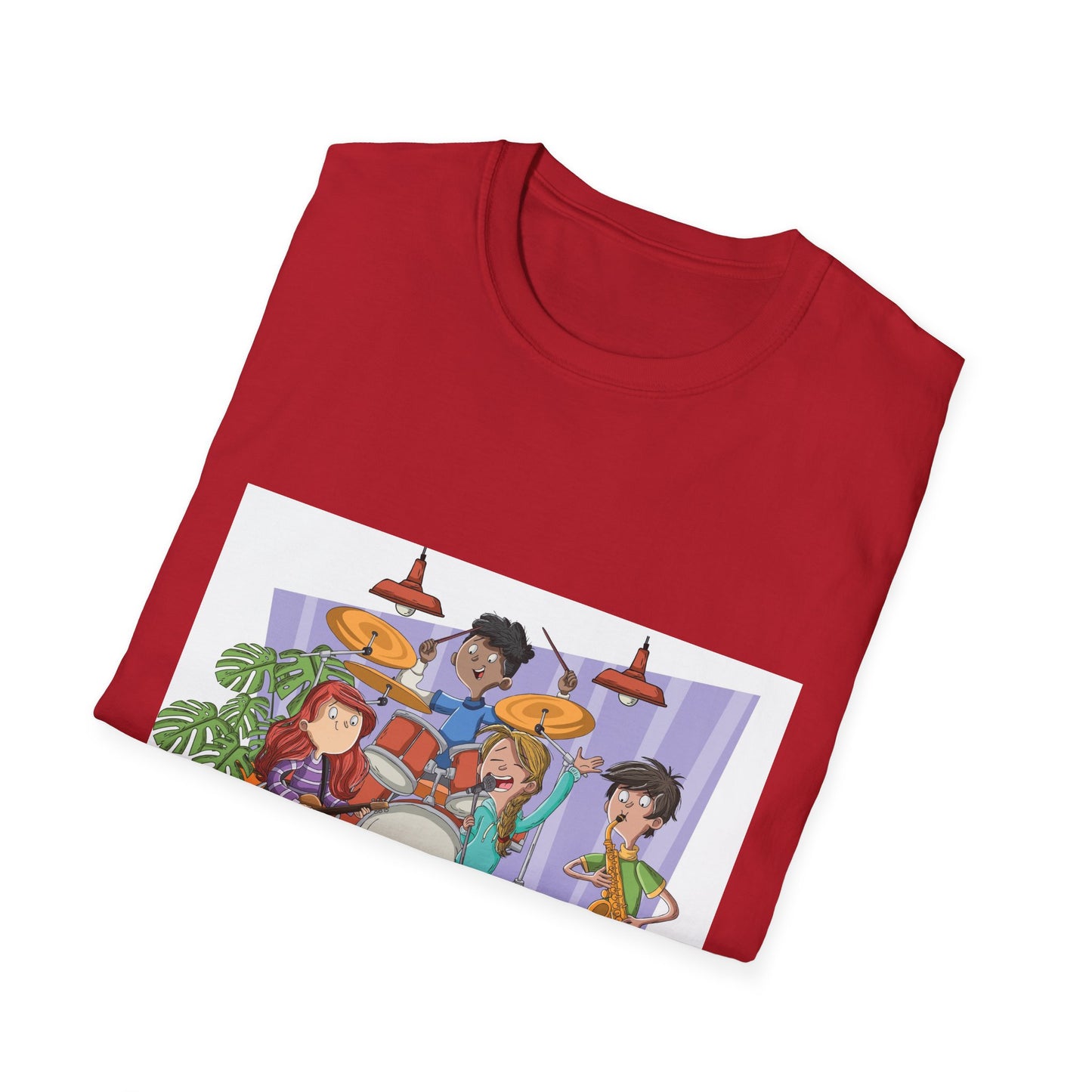 10%OFF at checkout! - Indie Band Cartoon T-Shirt – Cute Live Music Graphic Tee