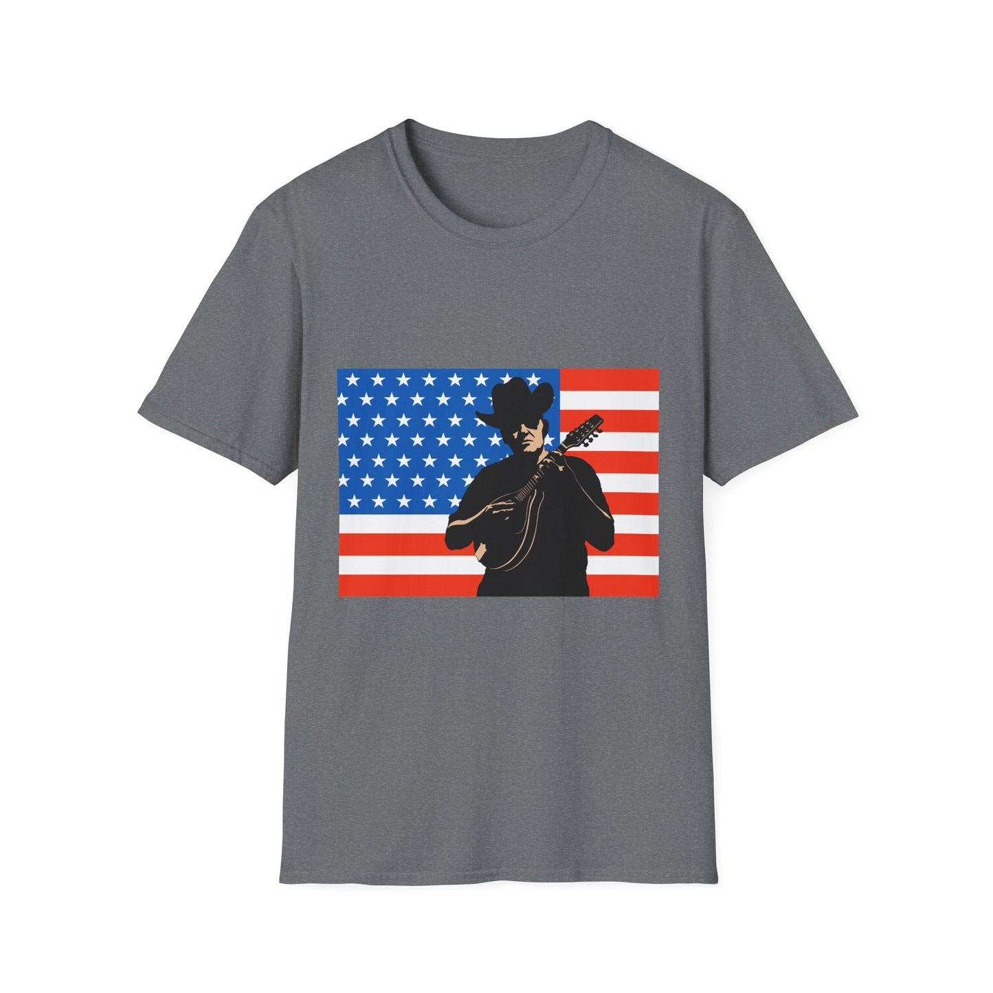 10%OFF at checkout! - Patriotic Cowboy Guitarist T-Shirt