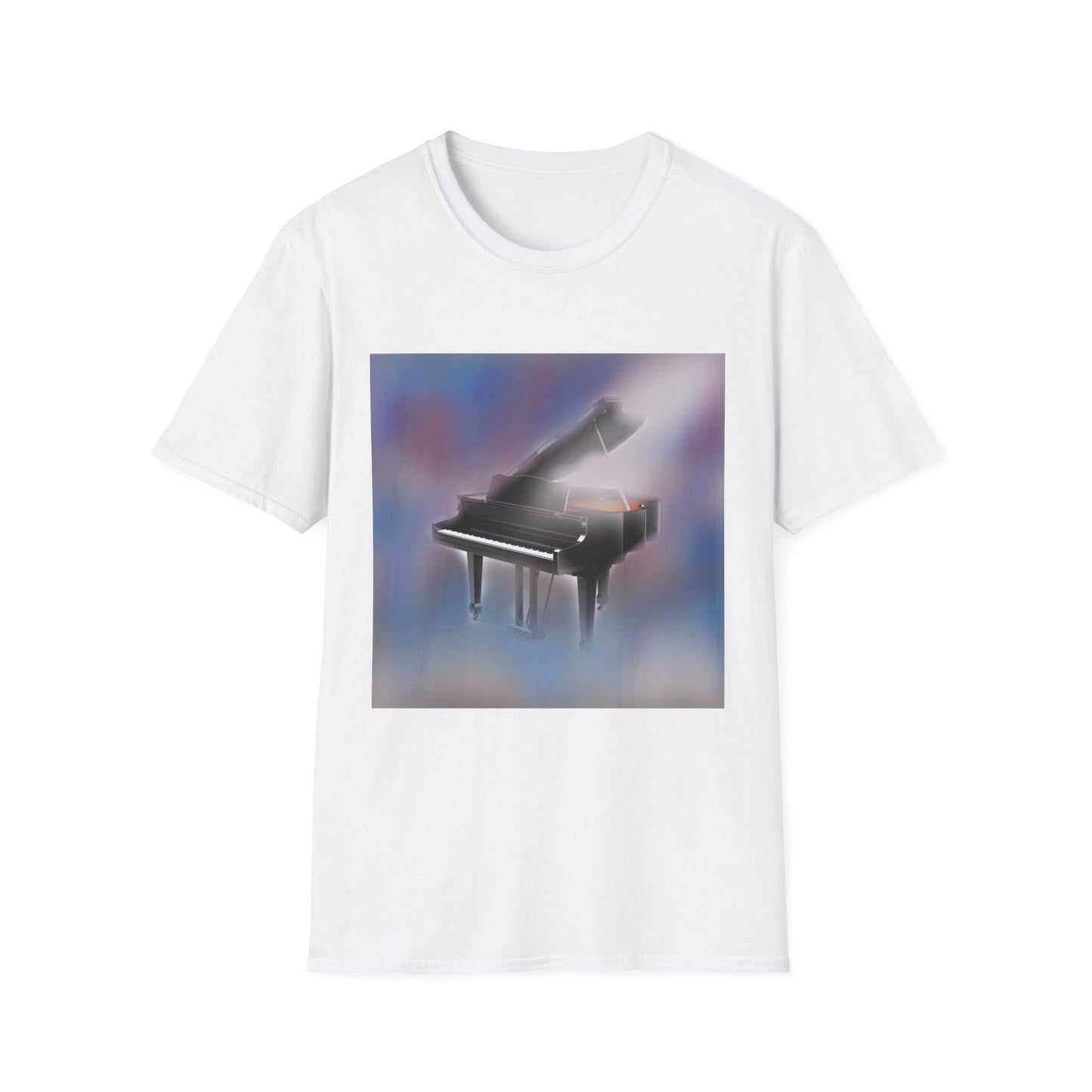 10%OFF at checkout! - Grand Piano Art T-Shirt — Dreamy Vintage Piano Graphic Tee