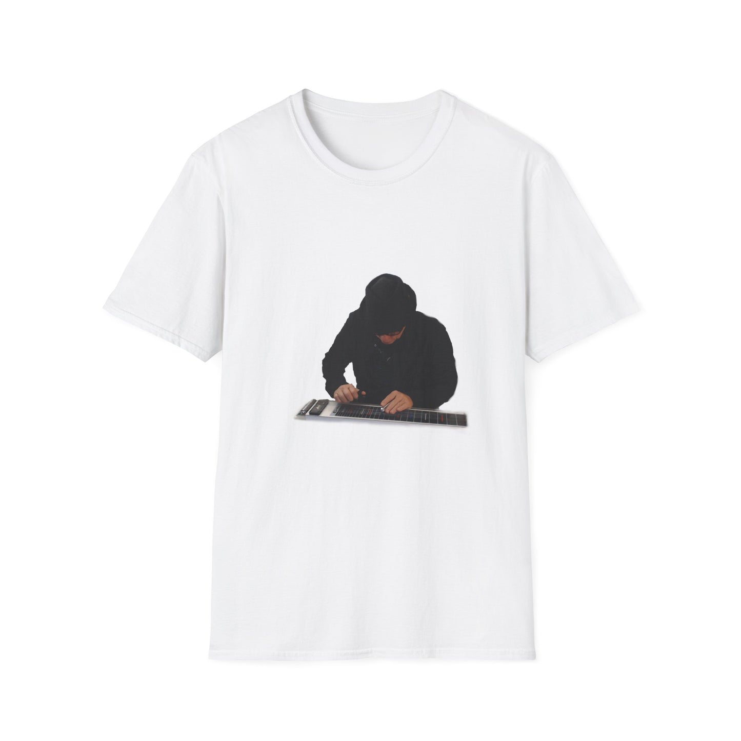 10%OFF at checkout! - Steel Guitar Silhouette T-Shirt — Musician Playing Steel Guitar Tee
