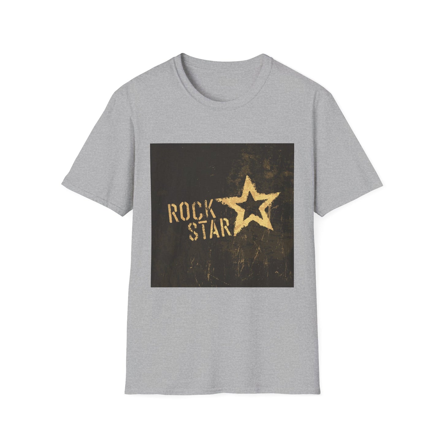 10%OFF at checkout! - Rock Star T-Shirt — Vintage Grunge Star Graphic Tee