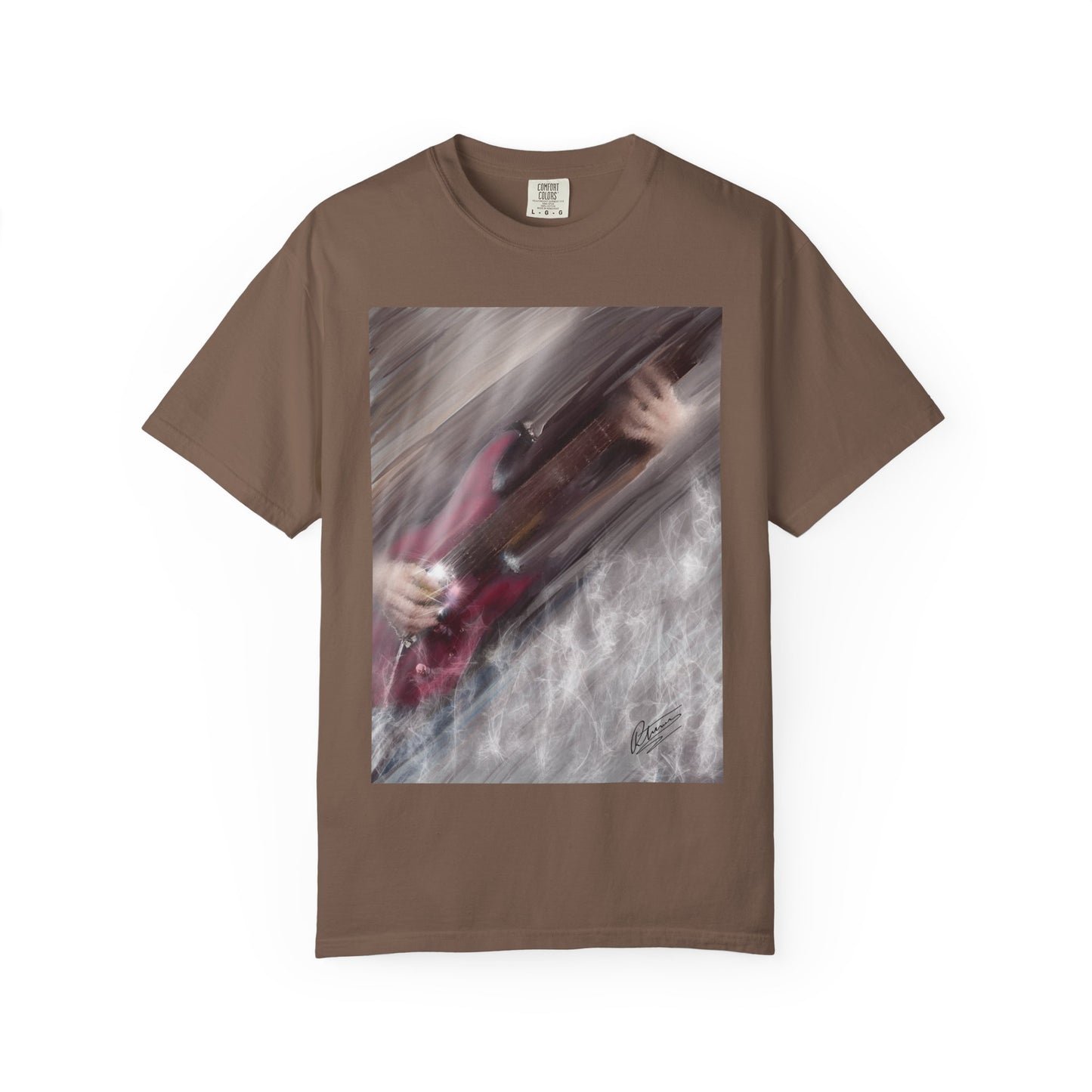 10%OFF at checkout! - Electric Motion Guitar T-Shirt, Red