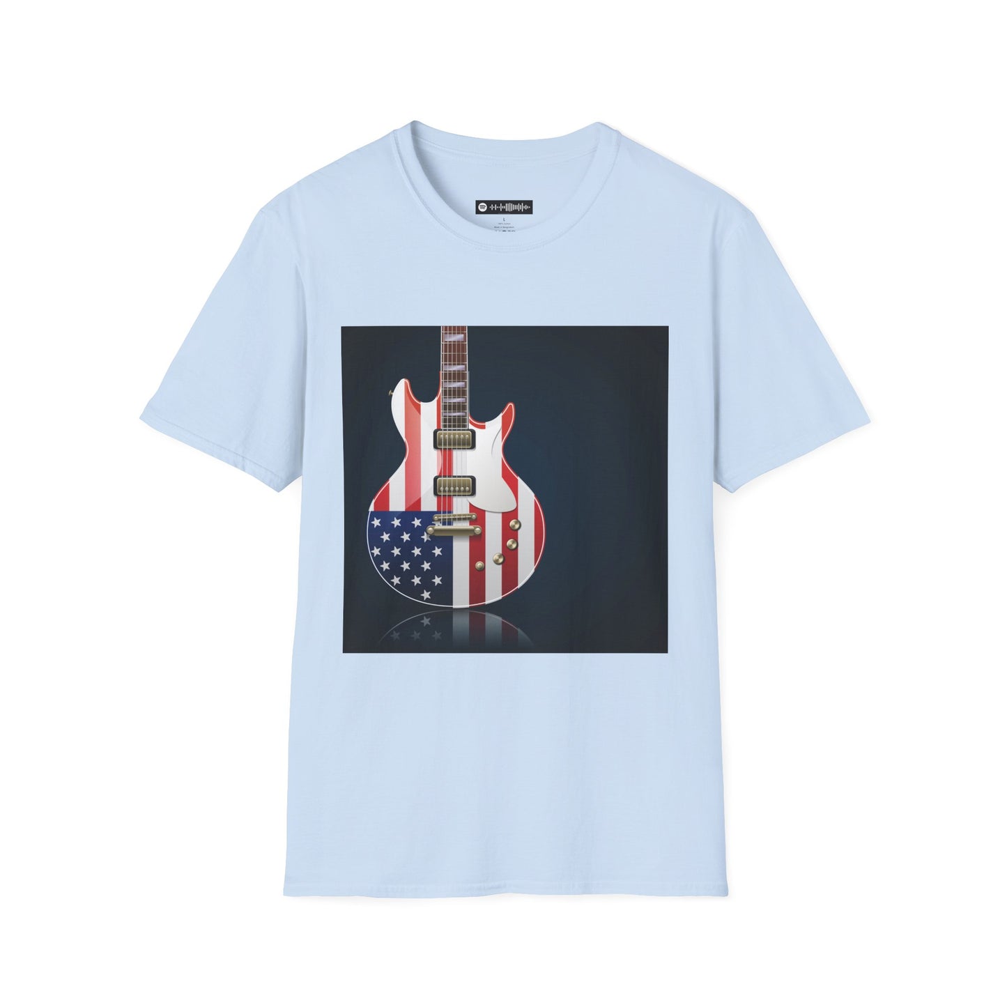 10% Off at checkout - American Flag Electric Guitar T-Shirt — Patriotic Rock Tee
