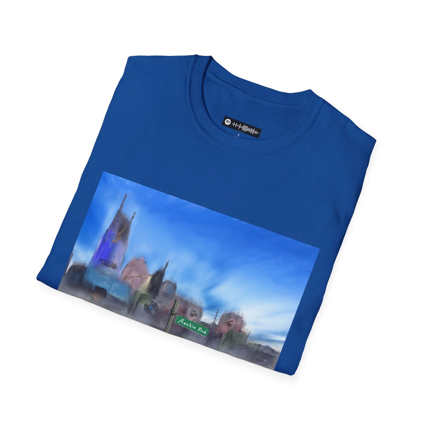 118 Rockin Boulevard T-Shirt — Dreamy Urban Landscape Tee